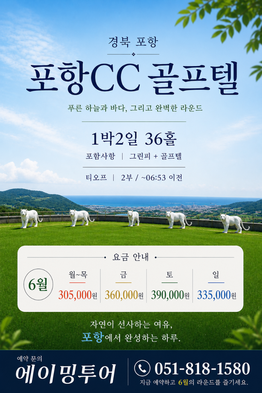 경북 포항cc